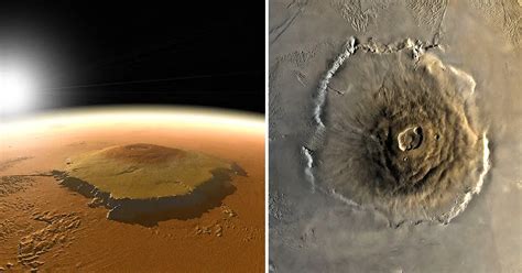 Olympus Mons Cel Mai Nalt Munte Din Sistemul Solar Aflat Pe Marte