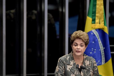 Dilma Rousseff Of Brazil Says She Wont Be Silenced In Impeachment