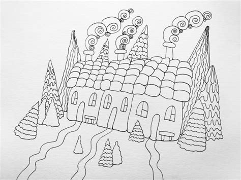 Village, Art, Drawing Free Stock Photo - Public Domain Pictures