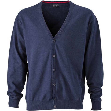 19 Cardigan Homme Bleu