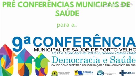 PrÉ ConferÊncias Municipais De SaÚde Youtube