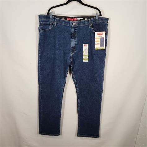 Wrangler Jeans Nwt Wrangler Five Star Premium Denim Regular Fit Jean In Midnight Flex Size