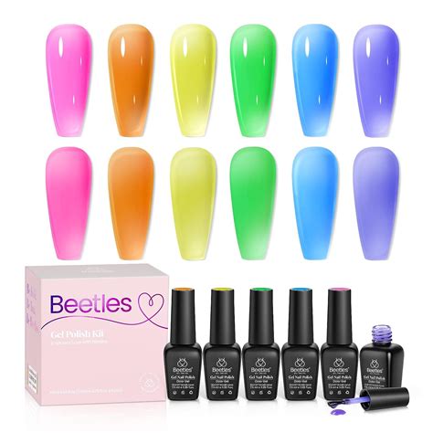 Beetles Gel Polish Juego De Esmaltes De U As De Gel De Gelatina De