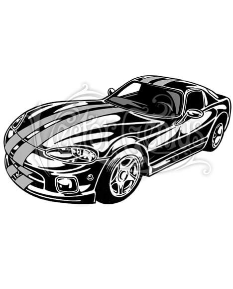 Sports Car Drawing Easy at PaintingValley.com | Explore collection of ...