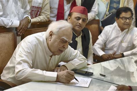 Kapil Sibal quits Congress, files Rajya Sabha nomination with SP support