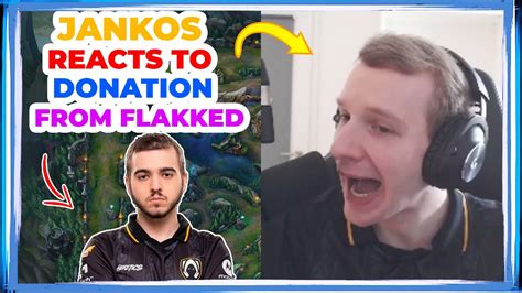 Jankos Reacts To Donation From Flakked YouTube