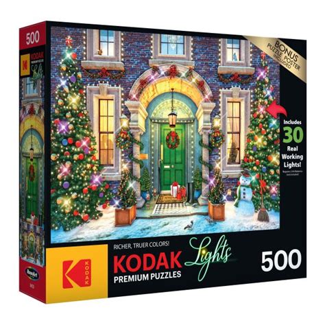 RoseArt - Kodak Premium Holiday Light Up - Christmas Facade