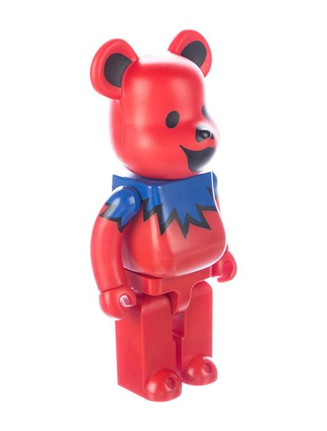 Bearbrick Grateful Dead Dancing Bears 400 Figure Red Figures