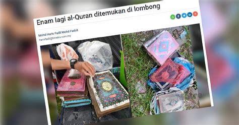 Buang Al Quran Polis Sudah Rakam Percakapan 8 Individu Harian Metro