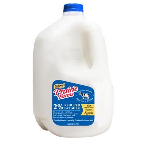 Prairie Farms 2 Reduced Fat Milk 1 Gal Kroger