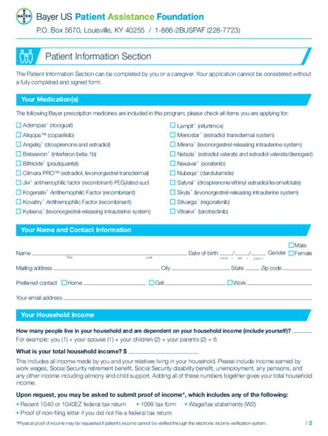 Fillable Online Household Verification Form Fill Online Printable