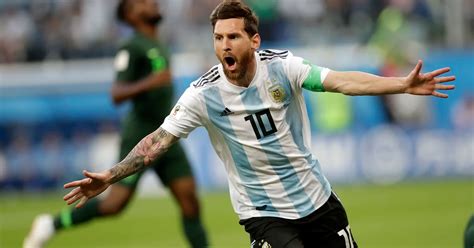 El Espectacular Gol De Lionel Messi A Nigeria Infobae