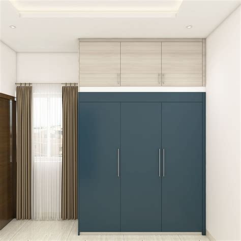 Spacious Wardrobe Design With Loft Livspace