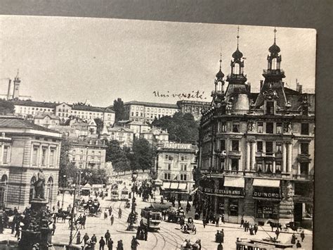 Zürich Bahnhofsplatz belebt Tram Kaufen auf Ricardo