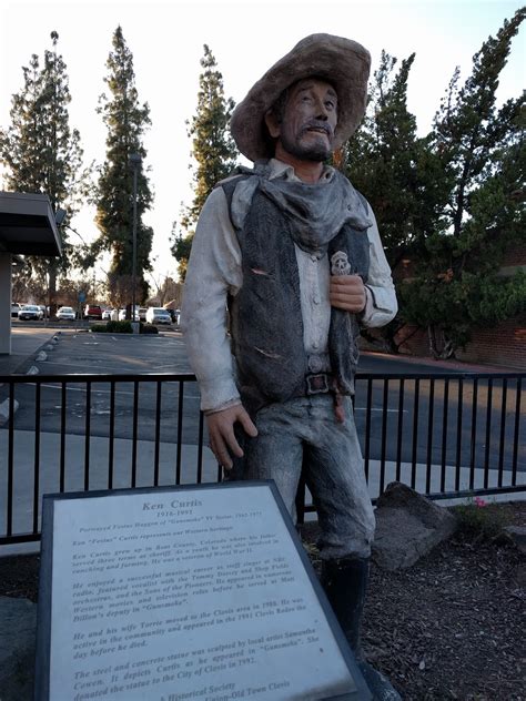 Ken Curtis Statue