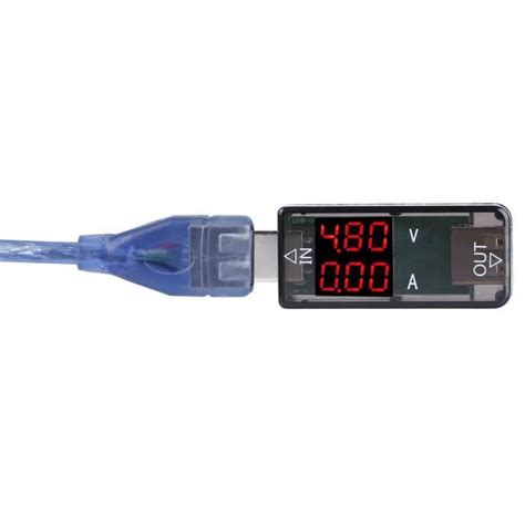 Testeur Usb Yosoo Compteur Usb Voltm Tre Lcd Couleur Tension