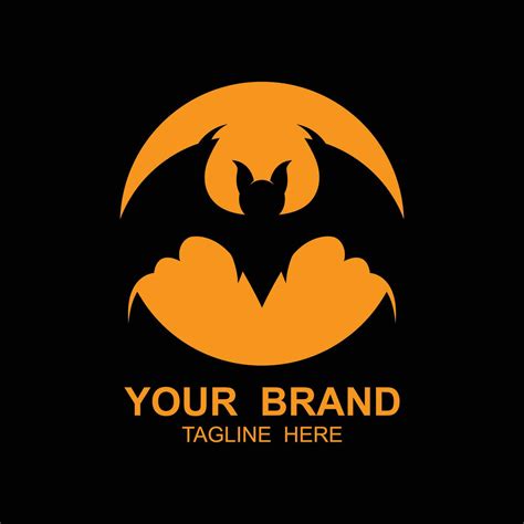 Bat Vector Icon Logo Template 34456692 Vector Art At Vecteezy