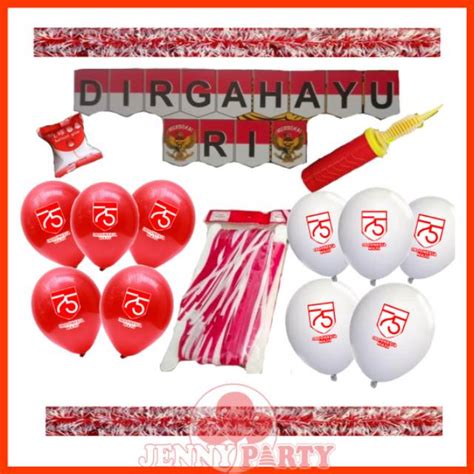 Jual Paket Dekorasi Hut Ri Kemerdekaan Dirgahayu Ri Shopee Indonesia