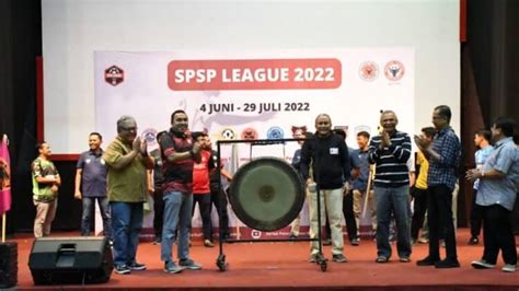 SPSP League 2022 Dibuka Dirut Semen Padang Jaga Sportivitas Dan