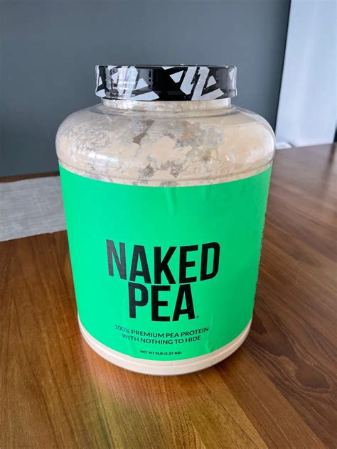 Naked Pea Plant Based Pea Protein Powder G Protein G Powder