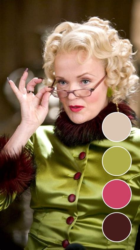 Rita Skeeter aesthetics Гарри поттер Цветовые палитры Палитра