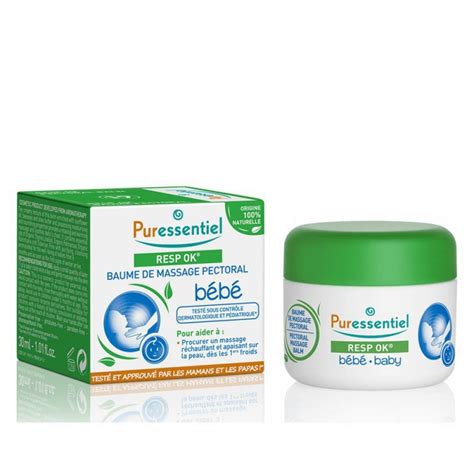 Puressentiel Baume de massage pectoral Bébé 30ml