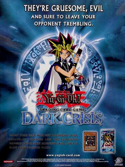 Yu-Gi-Oh! Official Upper Deck Konami Dark Crisis Foil Poster, *** In ...