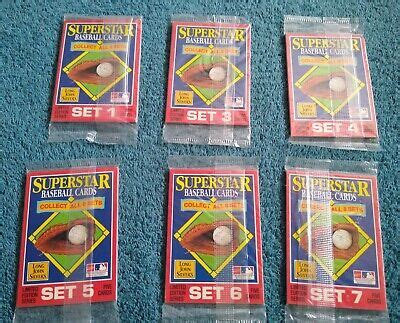 Starline Long John Silver Baseball Superstars Packs