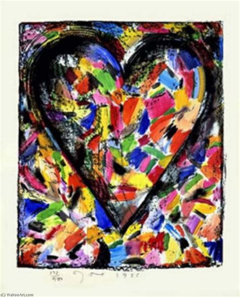 Cuore Di Coriandoli Di Jim Dine Jim Dine Artsdot