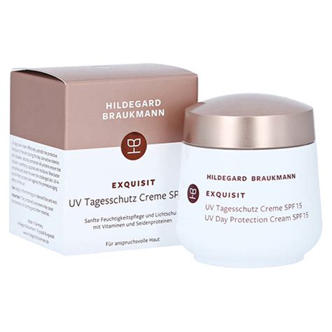 Hildegard Braukmann EXQUISIT UV Tagesschutz Creme SPF 15 50 Milliliter