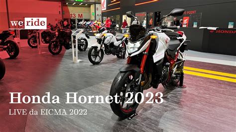 Nuova Honda Hornet Il Simbolo Delle Naked Ad Eicma Youtube