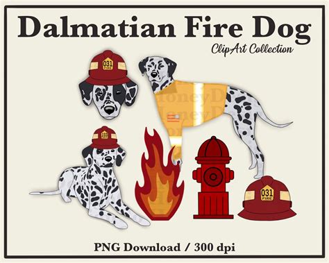 Dalmatian Fire Fighter Clipart Png Dalmatian Fire Fighter Clipart Fire ...