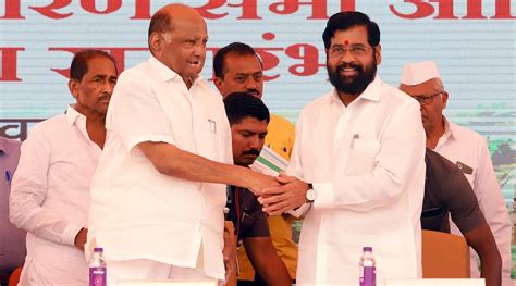 Pune News Live Highlights Cm Eknath Shinde Shares Dais With Sharad