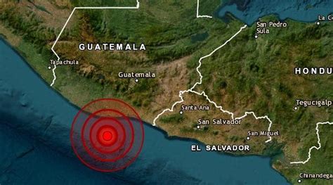 Sismo De Magnitud 5 7 Sacude Guatemala Y El Salvador