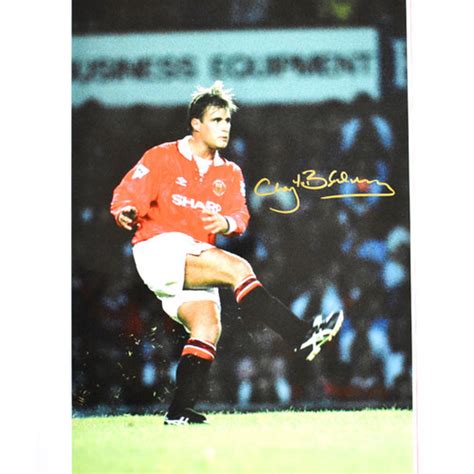 Clayton Blackmore Manchester United Signed Picture | Superstar Speakers