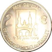 2 Euros Abbaye Saint Michel Et Saint Michel Alphonse Daudet