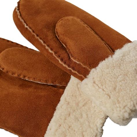 Hestra Women S Sheepskin Mittens In Cork Hestra