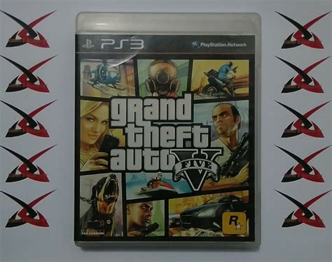 PS3 PlayStation 3 Game GTA V Grand Theft Auto V GTA 5, Video Gaming ...