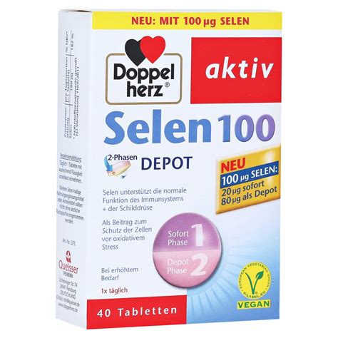 Doppelherz Selen Phasen Depot Tabletten St Ck Medpex