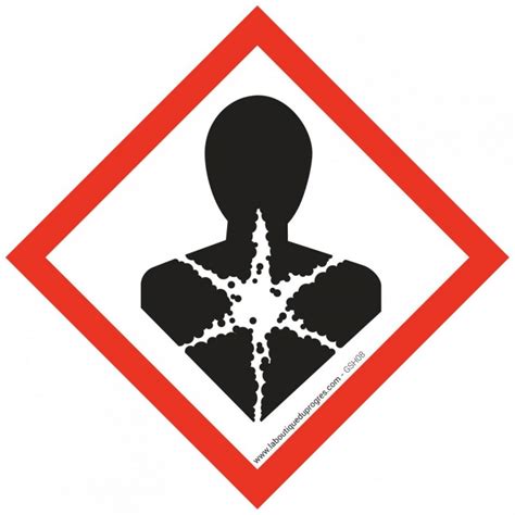 Pictogramme R Glementation Clp Risques Pour La Sant Ghs