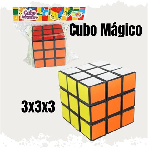 Cubo M Gico Anti Stress Puzzle Interativo X X Cl Ssico Crian A