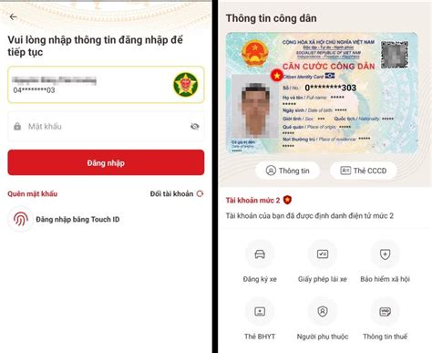 tai khoan dinh danh dien tu muc  se  gia tri nhu cccd tap chi tri