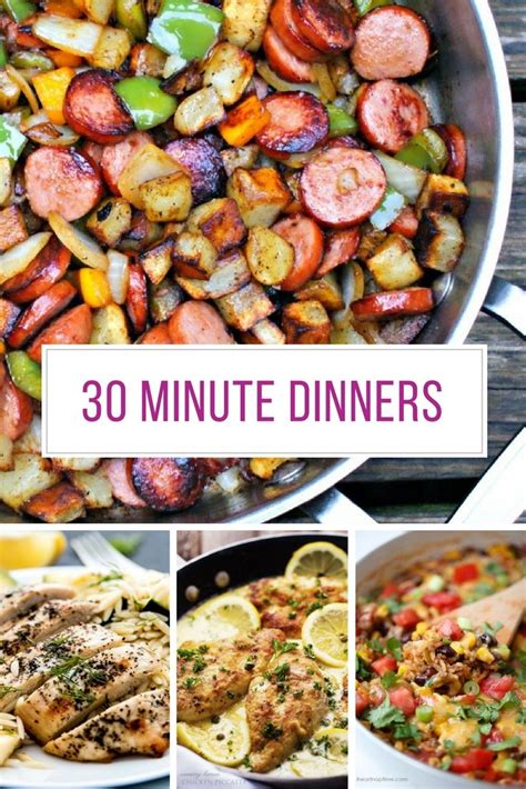 Best 30 Minute Dinner Recipes - Easy Midweek Meals! | 30 minute dinners