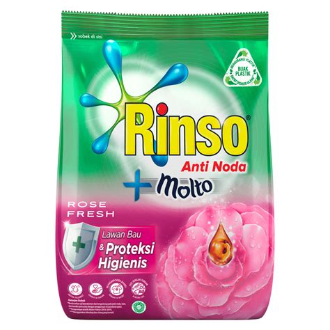 Rinso Molto Rose Fresh Detergen Bubuk Rinso