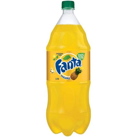 Fanta Pineapple Soda Fruit Flavored Soft Drink 2 Liters Walmart