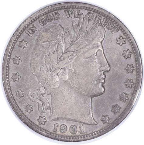 S Barber Silver Half Dollar Choice Ef Uncertified Ebay