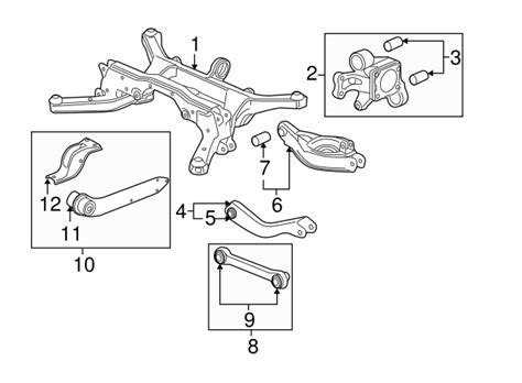 2010 2017 GM Rear Suspension Trailing Arm 23269737 GM Parts Center