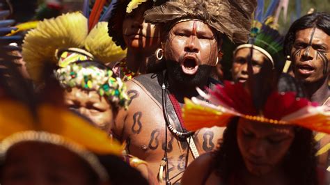 Thousands Of Indigenous People Gather In Brazil To Protest Lula S Land