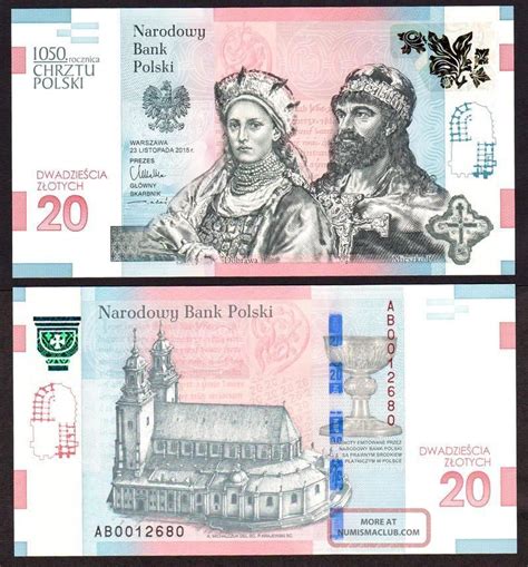 Poland Zlotych Commemorative Dobrawa Duke Mieszko