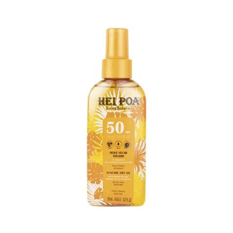 Hei Poa Huile S Che Solaire Spf Ml